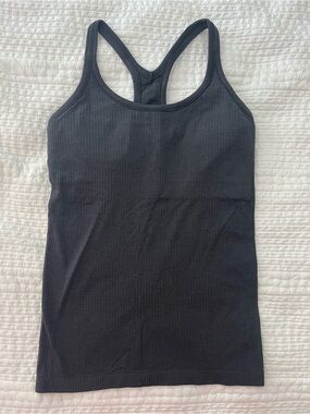 Lululemon Black Racerback Tank Top